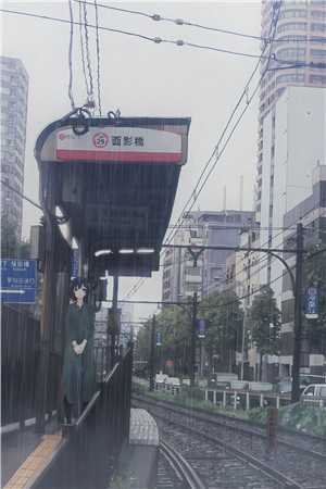 落霞染曦光