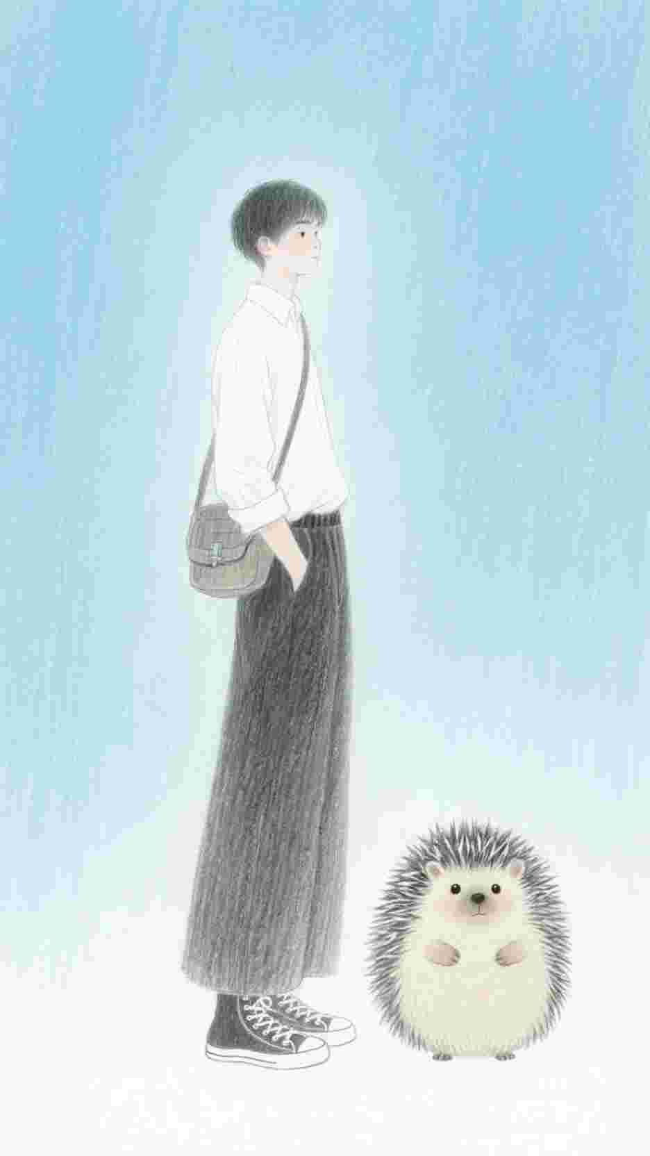 霜凝西风吹雁影