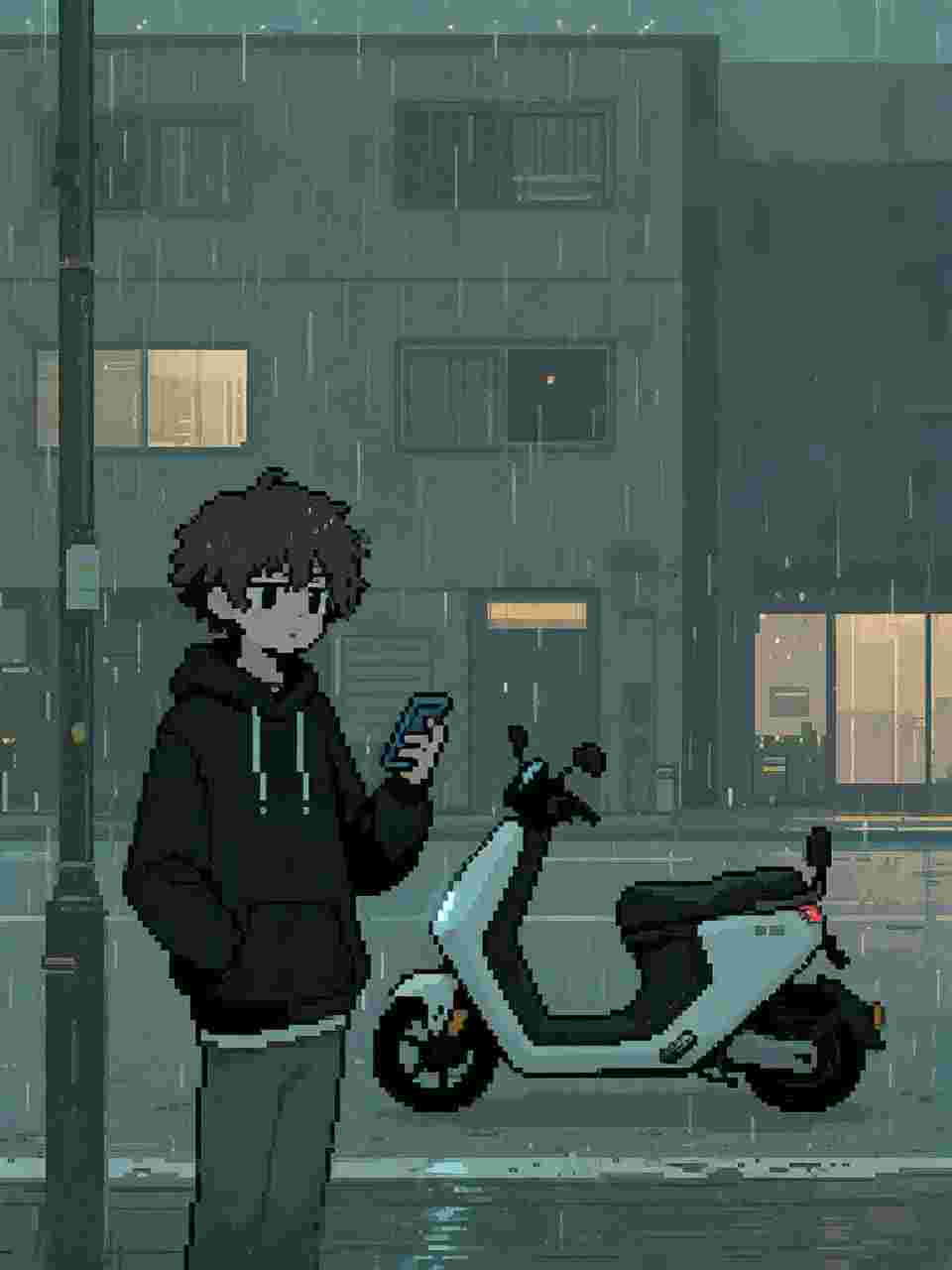 梨花落尽,云散夜未明